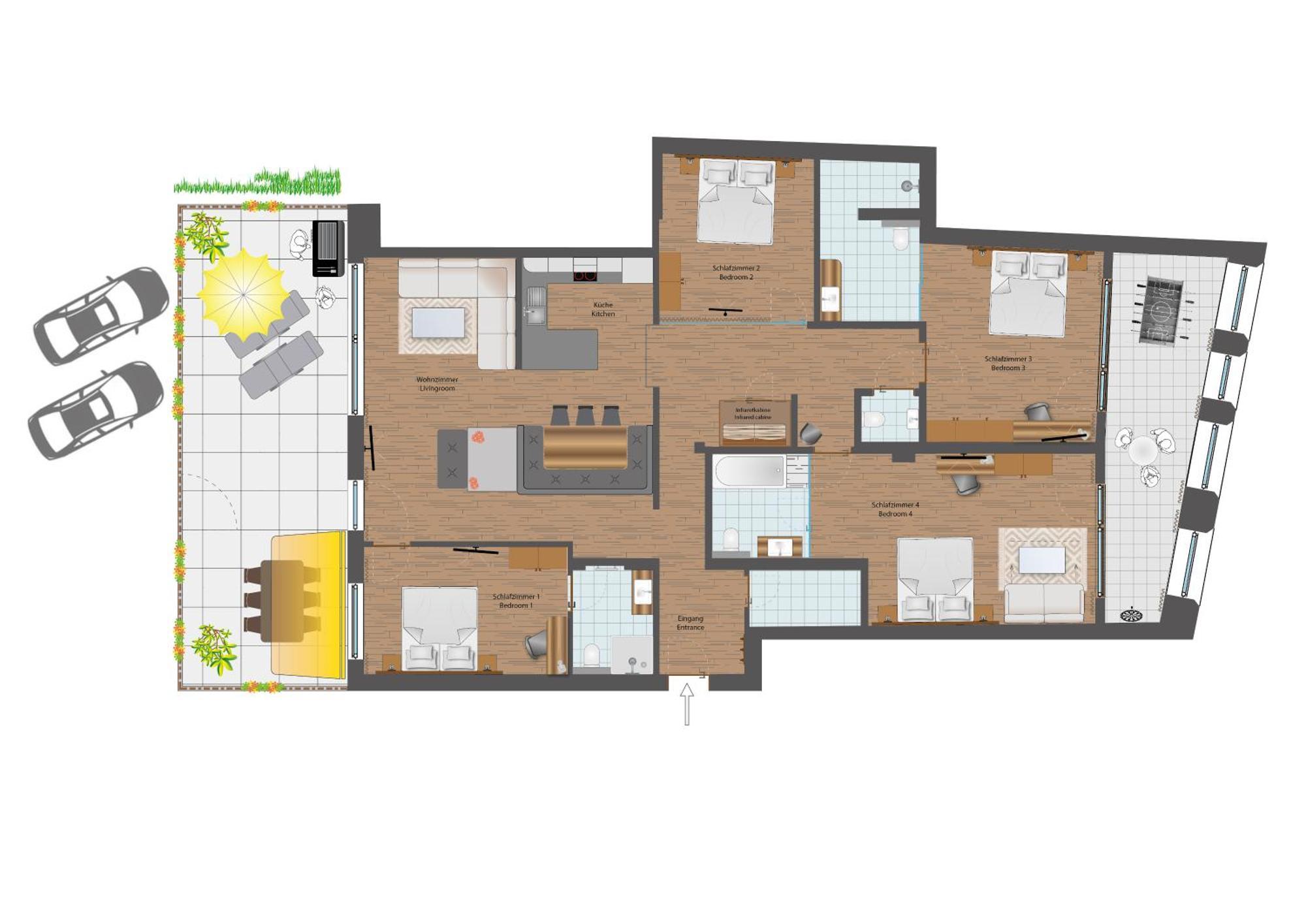 ריד אים אוברינטל Apartmenthaus Goldeck מראה חיצוני תמונה